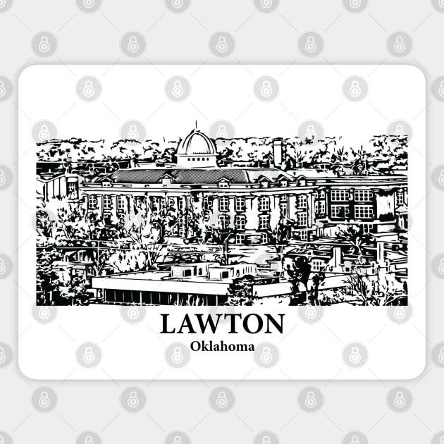 Lawton - Oklahoma Magnet by Lakeric